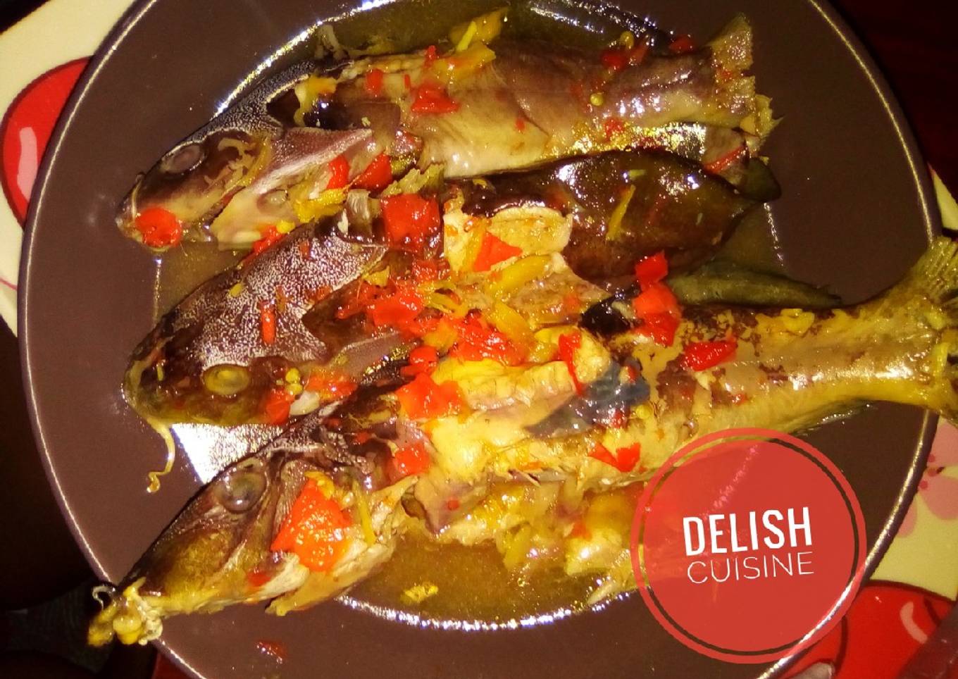 Fresh fish pepper soup!