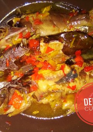 A picture of Fresh fish pepper soup!.