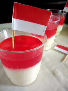 Foto resep Puding Merdeka #DapurMerahPutih