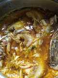 Steamed Pabda with mustard paste
