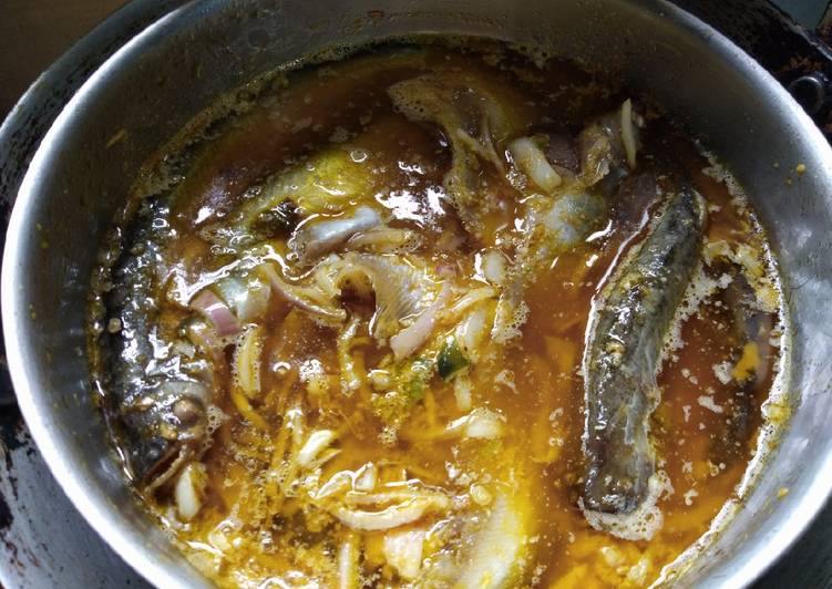 Simple Way to  Steamed Pabda with mustard paste