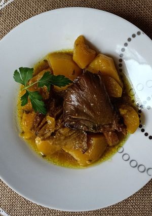 Una foto de Patatas guisadas con setas