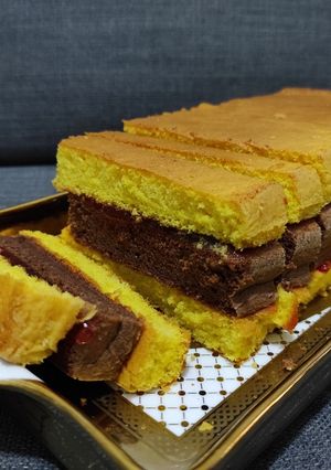 Foto resep Lapis surabaya super ekonomis dan lembut