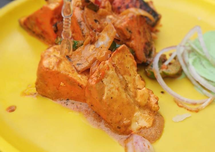 Tandoori paneer tikka