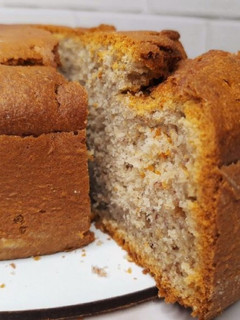 Una foto de Torta de banana SIN azúcar