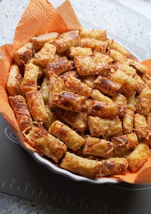 Sajtos rúd recept fotója