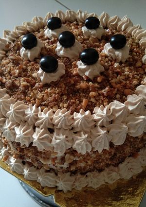 Foto resep Mocca nougat cake