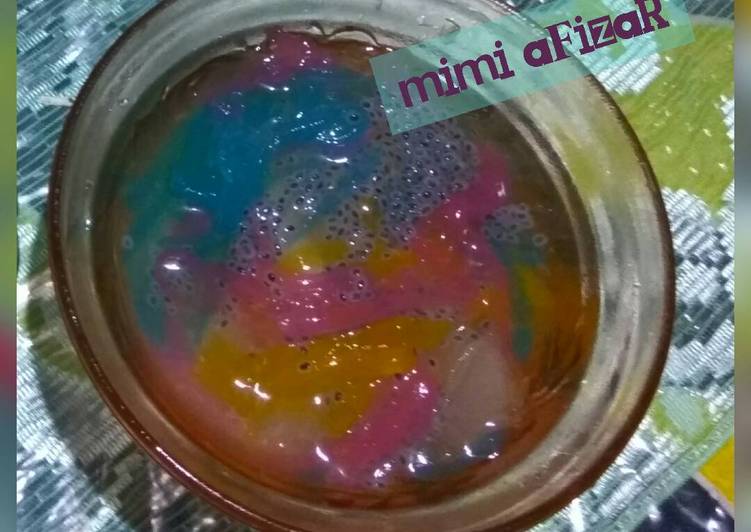 Bahan Jelly punch pelangi | Bahan Membuat Jelly punch pelangi Yang Enak Banget
