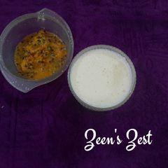 A picture of Passion Fruit Lassi.