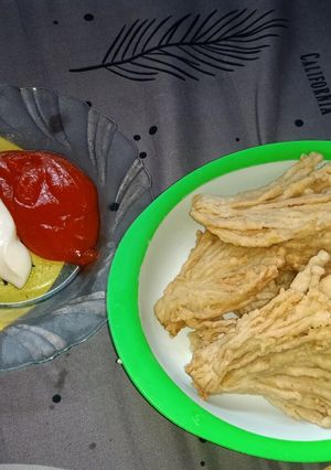 Foto resep Enoki jamur crispy