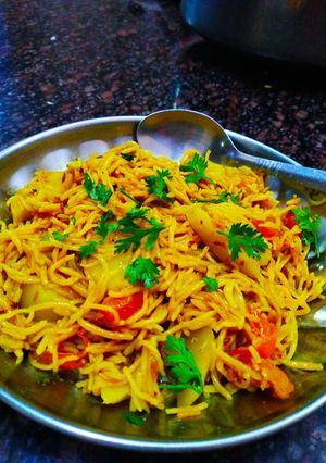 A picture of Vermicelli pulao.
