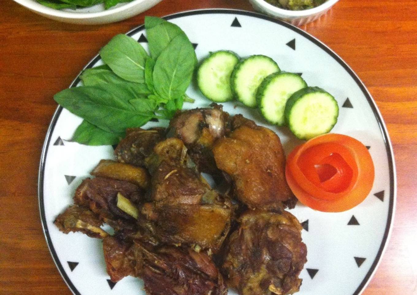 Bebek Goreng Sambal Hijau