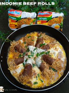 Foto resep Indomie Beef Roll