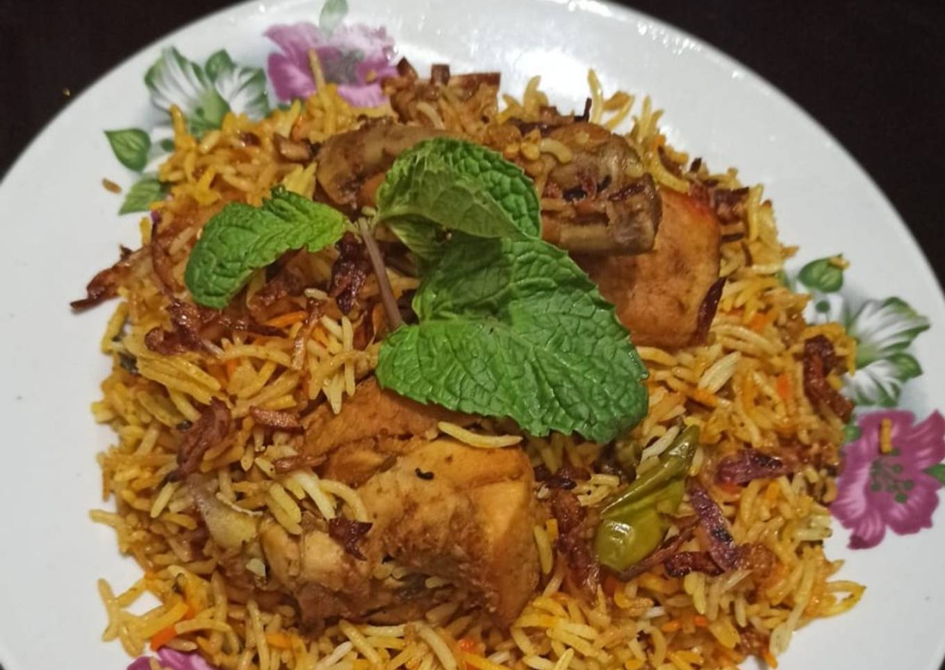 Chicken biryani