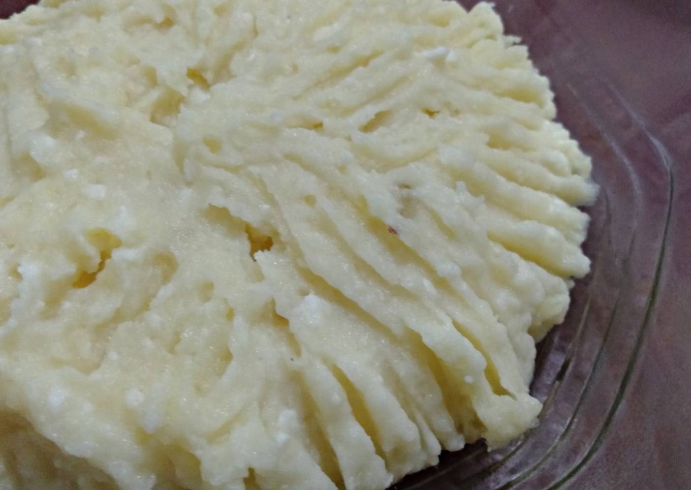 Membuat Mashed Potato creamy dan enak dengan mudah