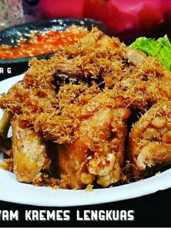 Foto resep Ayam Goreng kremes lengkuas
