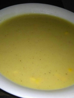 صورة لوصفة شوربة البطاطا والذرة
