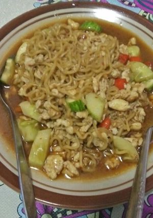 Foto resep Mie tek tek timun
