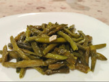 Fagiolini Fini in Padella con Olio di Oliva Extravergine e Aglio