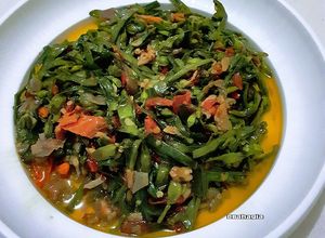 Foto resep Oseng Genjer terasi pedas