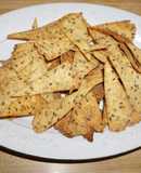 TORTILLAS CHIPS CON SEMILLAS DE LINAZA Y SÉSAMO. JON STYLE
