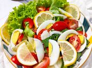 Gambar salad dressing minyak zaitun
