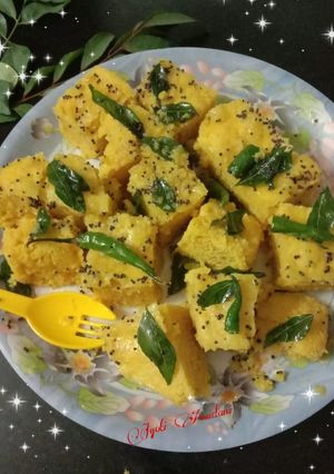 A picture of Instant khaman dhokala.