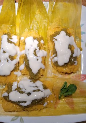 Una foto de Tamales de Elote a la Jorge