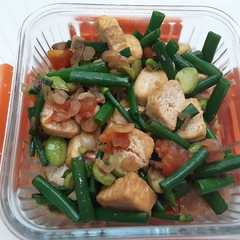 A picture of Oseng Kembang Bawang.