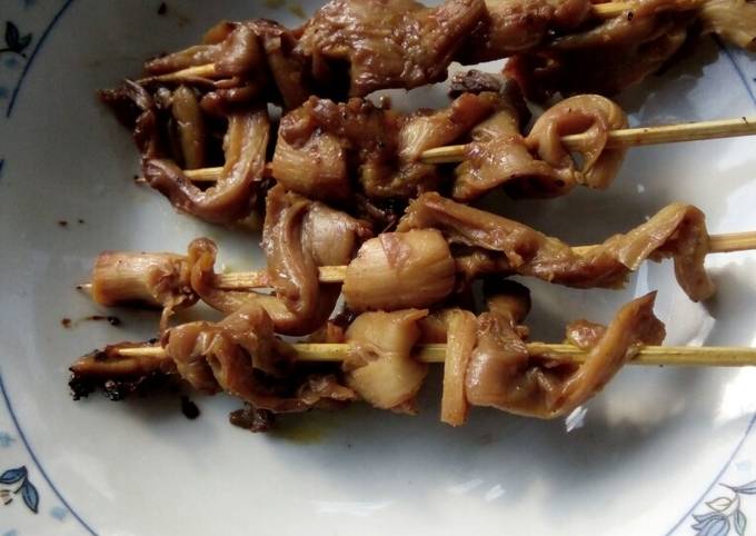 Resep Sate Jamur Tiram Oleh Zalfaa Kitchen Cookpad