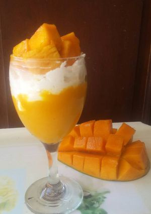 Foto resep Manggo Thai part 2 Pakai vla Santan #enakanbikinsendiri