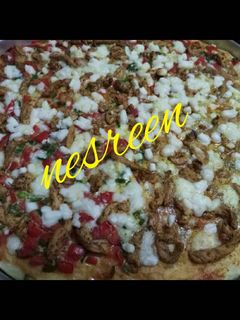 صورة لوصفة 🍕 بيتزا دجاج