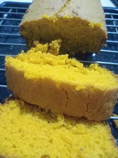 Una foto de Budín de mandarinas vegano, sin gluten