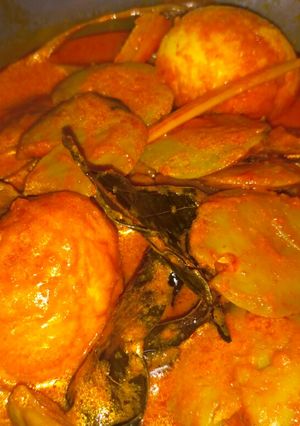 Foto resep Gulai jengkol plus telur