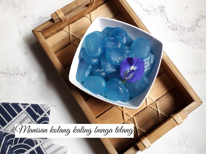 Langkah Mudah untuk Membuat Resep Manisan kolang kaling bunga telang yang Sempurna Anti Ribet, Mantap
