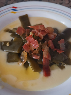 Una foto de Judías verdes con jamón