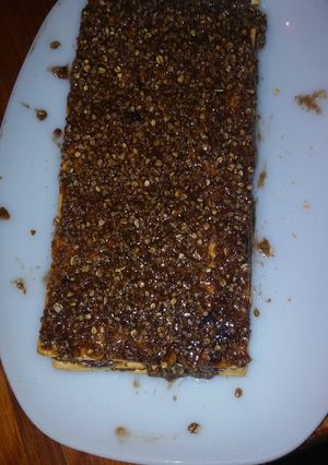 Una foto de Turrón de avena