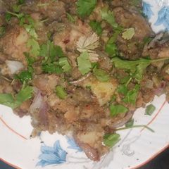 A picture of Bread poha.