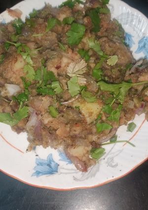 A picture of Bread poha.