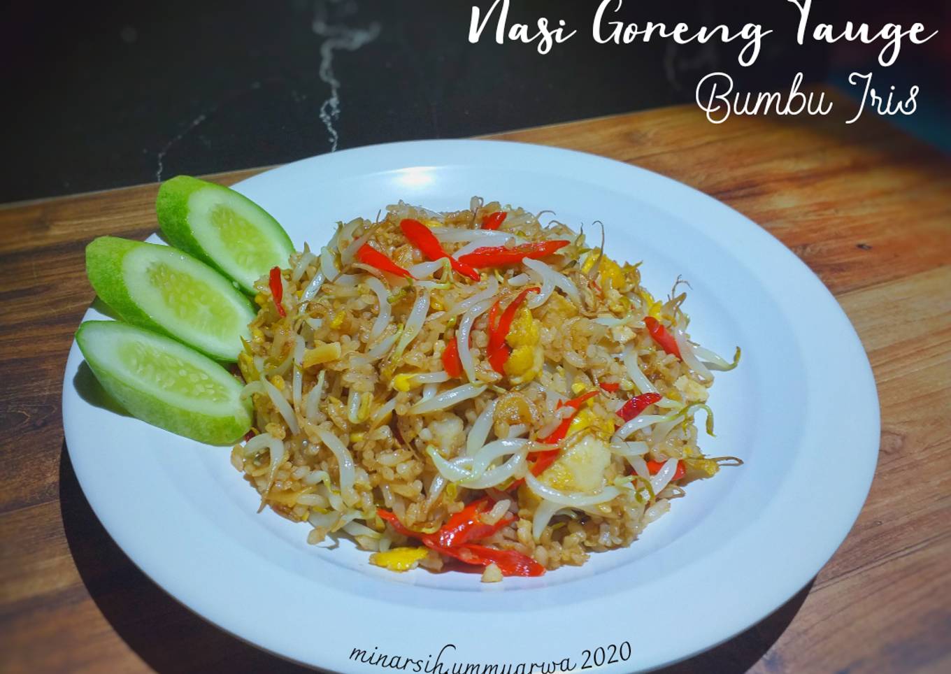 Nasi Goreng Tauge Simpel Enak Bumbu Iris #186⁷