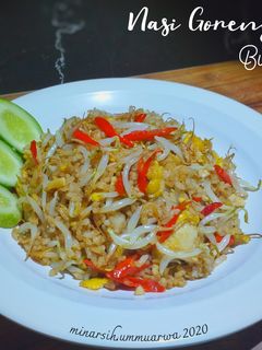 Foto resep Nasi Goreng Tauge Simpel Enak Bumbu Iris #186⁷