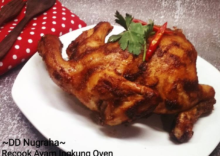 Cara Gampang Menyiapkan Ayam Ingkung Oven, Enak Banget
