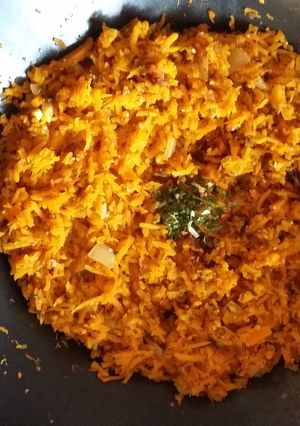 Une photo de Wok de butternut au sésame