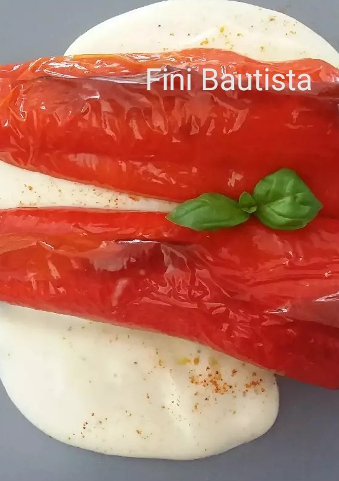 Una foto de Pimientos rellenos