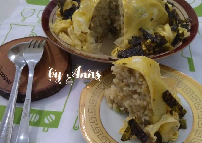 Anti Ribet, Memasak Nasi Goreng Birthday Cake Enak Dan Mudah