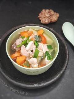 Foto resep Sup Fillet Ayam Jahe