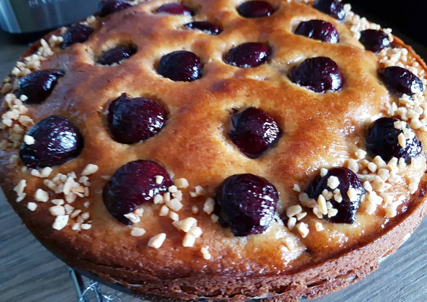 Bizcocho de Cerezas y Almendras