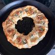 Tarta de pera y roquefort