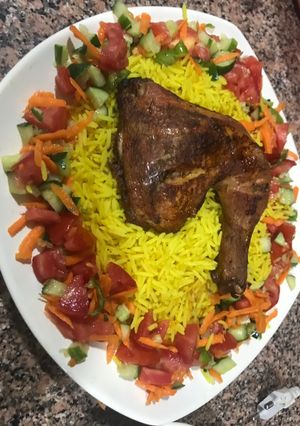 صورة لوصفة الرز البسمتي