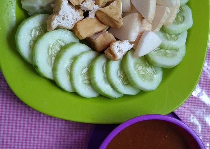 Resep 6. Bumbu Rujak Manis / Rujak Buah yang Lezat